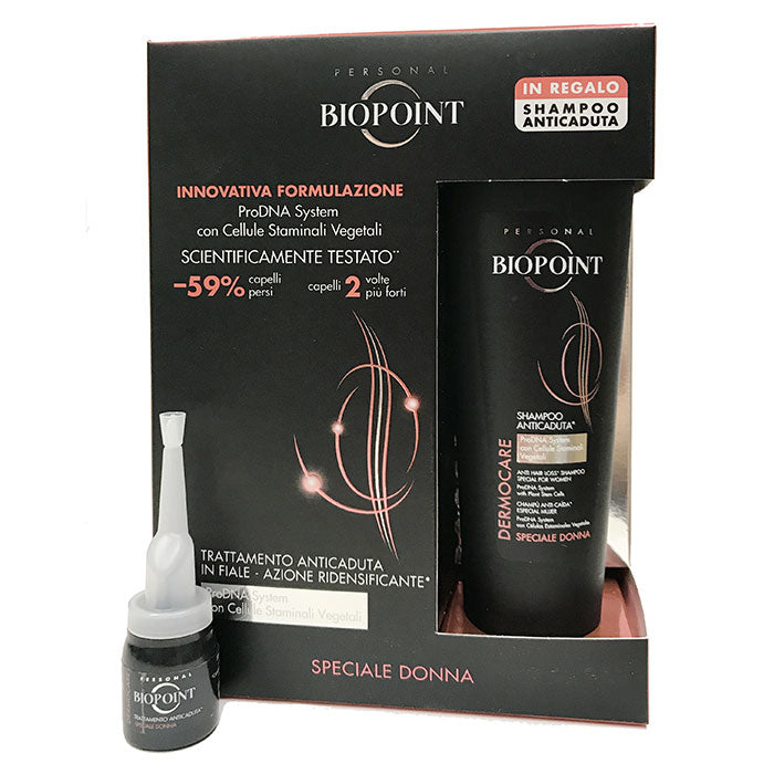 BIOPOINT KIT ANTICADUTA STAMINALI DONNA - Tre Pi Profumerie