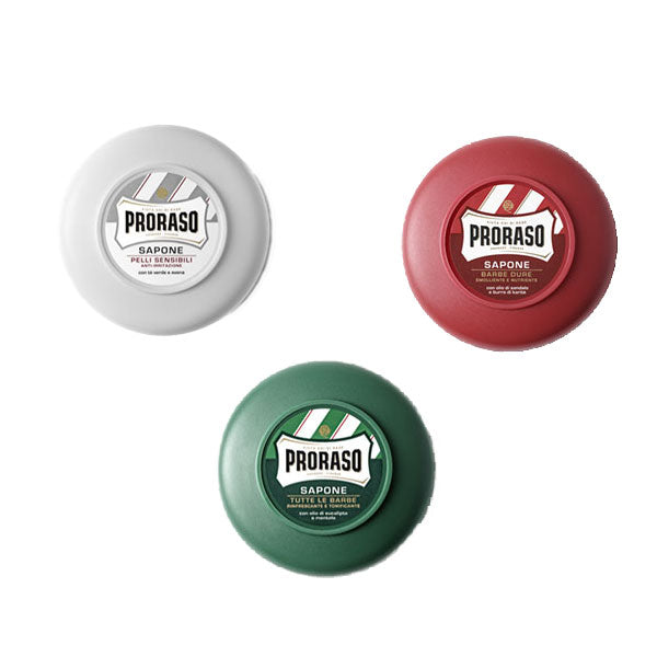 PRORASO KIT RASATURA PROFESSIONALE CIOTOLA BARBA 150 ML X 3 007 - Tre Pi Profumerie