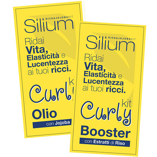SILIUM CURLY KIT RICOSTRUZIONE 2 X 12 ML - Tre Pi Profumerie