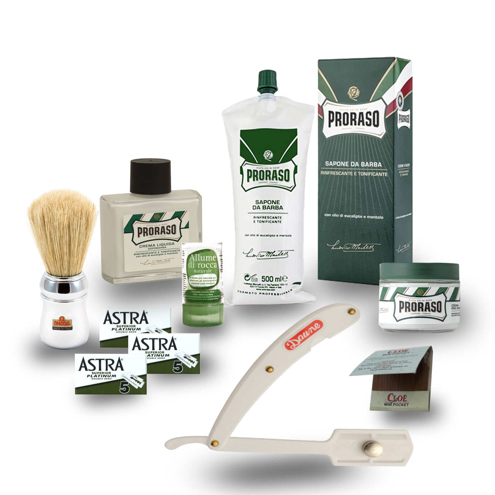 PRORASO KIT RASATURA PROFESSIONALE 01D - Tre Pi Profumerie
