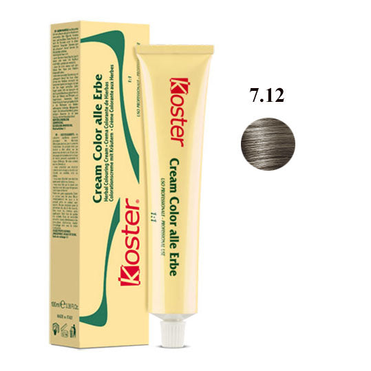 KOSTER CREAM COLOR ALLEERBE BIONDO LED 7.12 - Tre Pi Profumerie