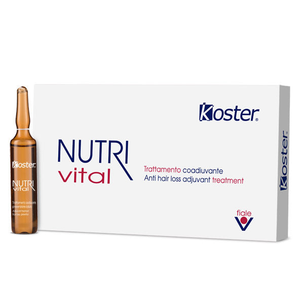 KOSTER NUTRI VITAL TRATTAMENTO COADIUVANTE ANTICADUTA 10 FIALE - Tre Pi Profumerie