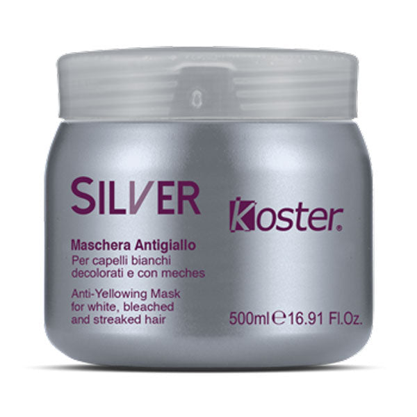 KOSTER SILVER MASCHERA ANTIGIALLO 500 ML - Tre Pi Profumerie