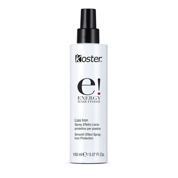 KOSTER ENERGY HAIR FINISCH LISS IRON SPRAY EFFETTO LISCIO 150 ML - Tre Pi Profumerie