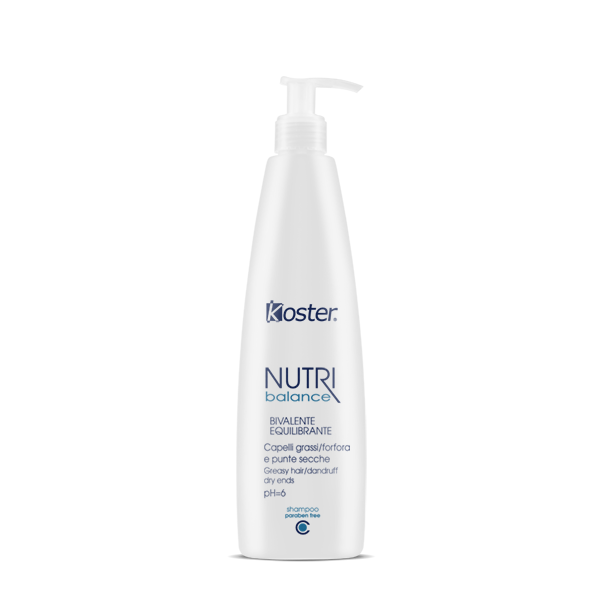 KOSTER NUTRI BALANCE SHAMPOO FORFORA/CUTE GRASSA 420ML - Tre Pi Profumerie