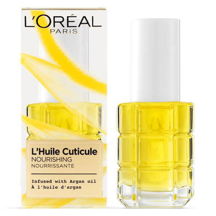 L'OREAL SMALTO L'HUILE CUTICULE NUTRIENTE ARGAN 13,5 ML - Tre Pi Profumerie