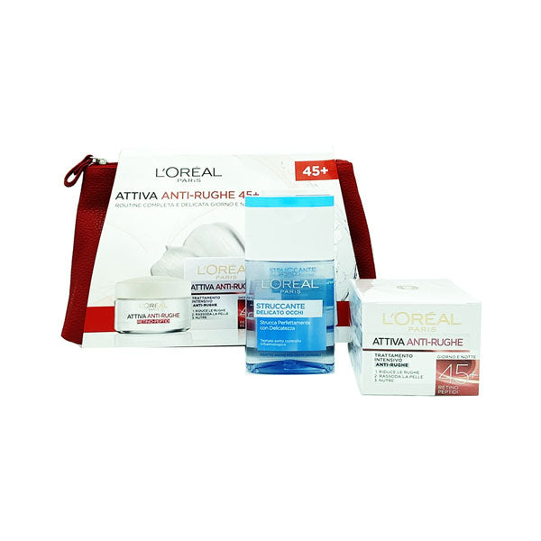 L'OREAL ATTIVA ANTIRUGHE COFANETTO 45 + - Tre Pi Profumerie