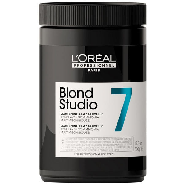 L'OREAL BLOND STUDIO DECOLORANTE BLU NO AMMONIACA 7 TONI 500 GR - Tre Pi Profumerie