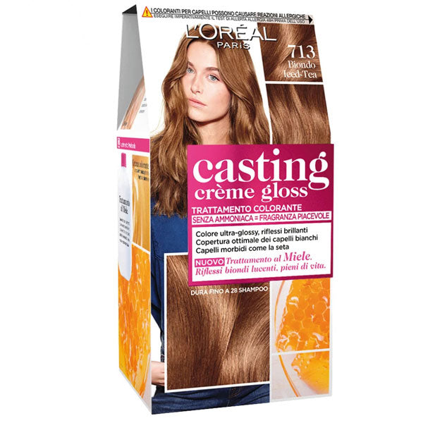 L'OREAL CASTING CREME GLOSS BIONDO ICED CHOCO 713 - Tre Pi Profumerie