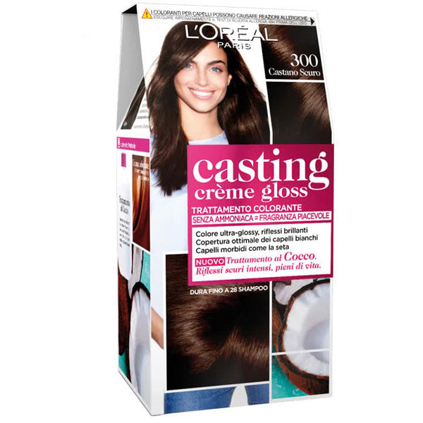 L'OREAL CASTING CREME GLOSS CASTANO SCURO 300 - Tre Pi Profumerie
