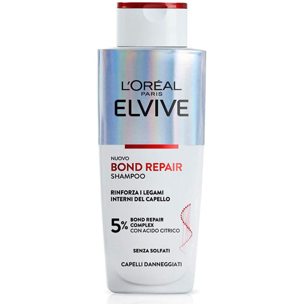 L'OREAL ELVIVE BOND REPAIR SHAMPOO SENZA SOLFATI 200 ML - Tre Pi Profumerie