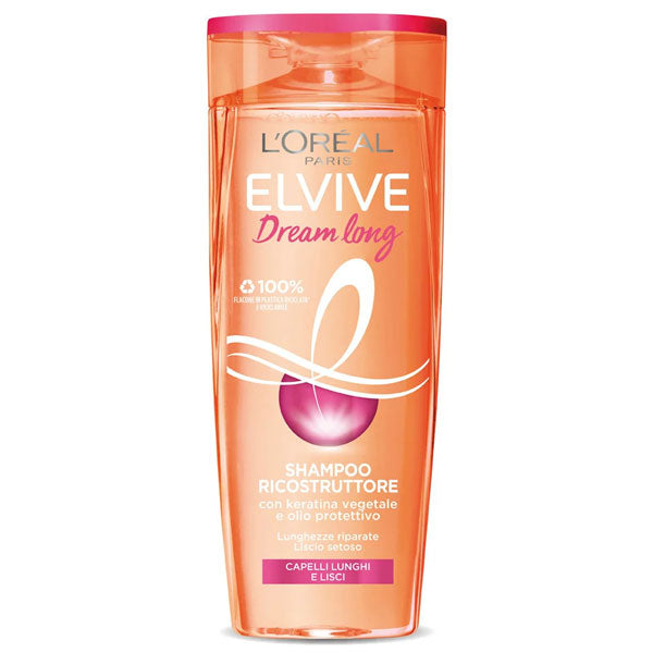 L'OREAL ELVIVE DREAM LONG PIU DI UNO SHAMPOO CAP LISCI 200 ML - Tre Pi Profumerie