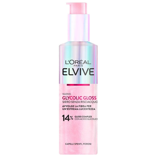 L'OREAL ELVIVE GLYCOLICGLOSS SIERO SENZA RISCIACQUO 150 ML - Tre Pi Profumerie