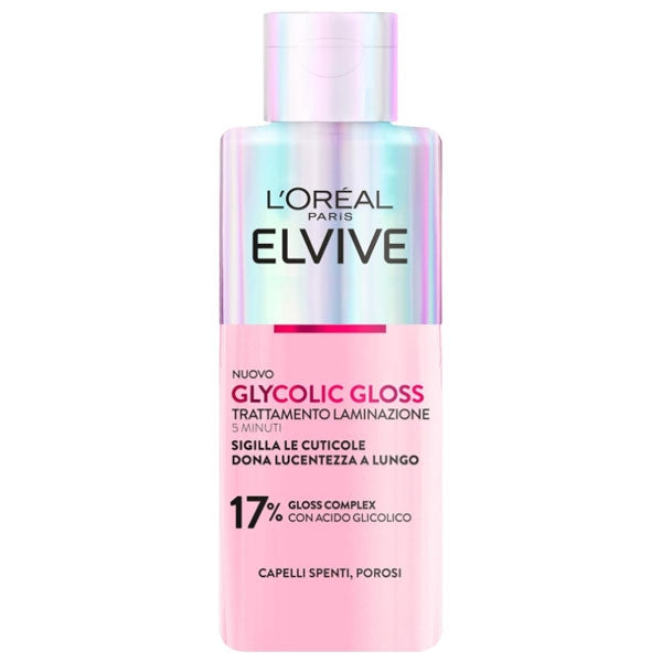 L'OREAL ELVIVE GLYCOLICGLOSS TRATTAMENTO LAMINAZIONE 200 ML - Tre Pi Profumerie