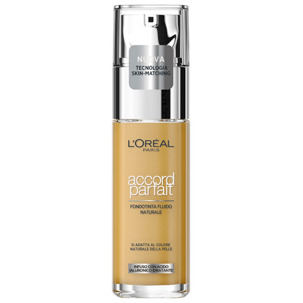 L'OREAL FONDOTINTA ACCORD PARFAIT FLUIDO NEUTRE 6.5N - Tre Pi Profumerie