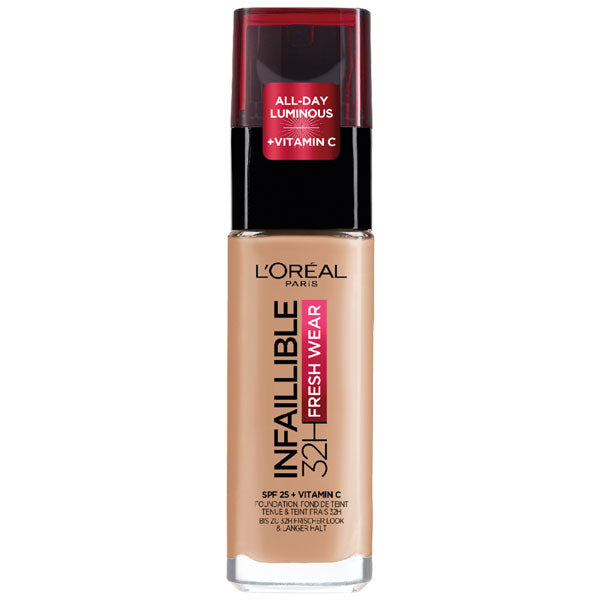 L'OREAL FONDOTINTA INFAILLIBLE 32H FRESH WEAR SAND 220 - Tre Pi Profumerie