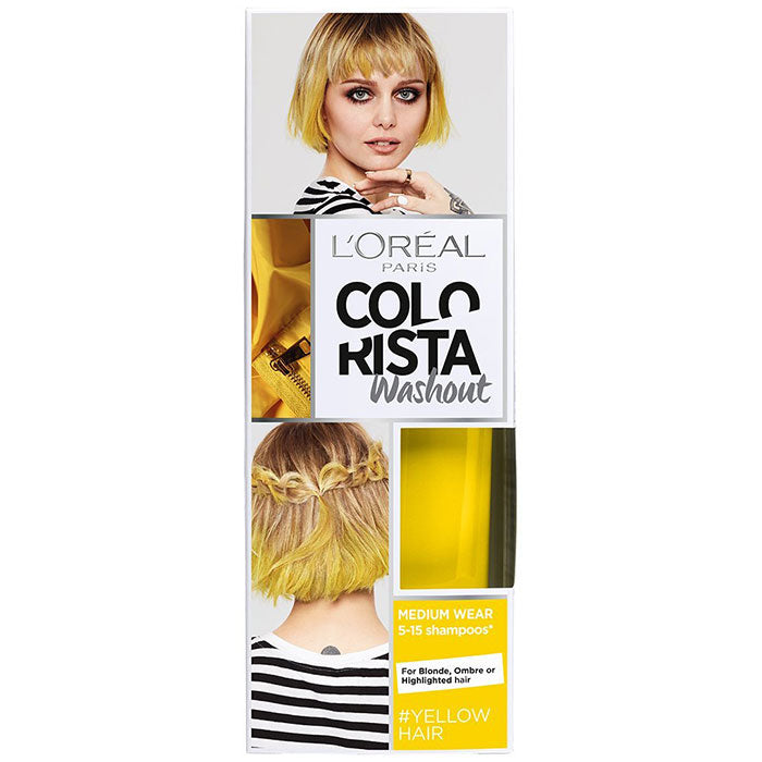 L'OREAL HAIR COLORIST COLORISTA WASHOUT YELLOW HAIR 80 ML - Tre Pi Profumerie