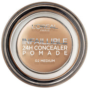 L'OREAL INFAILLIBLE 24HCONCEALER POMADE MEDIUM 02 - Tre Pi Profumerie