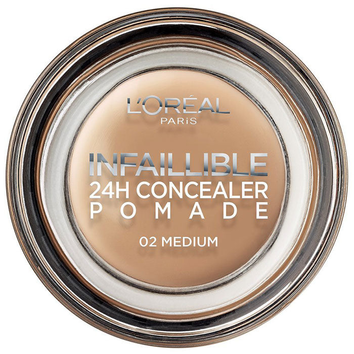 L'OREAL INFAILLIBLE 24HCONCEALER POMADE MEDIUM 02 - Tre Pi Profumerie