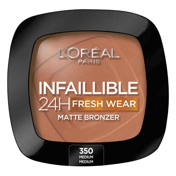 L'OREAL INFAILLIBLE 24HMATTE BRONZER 350 - Tre Pi Profumerie