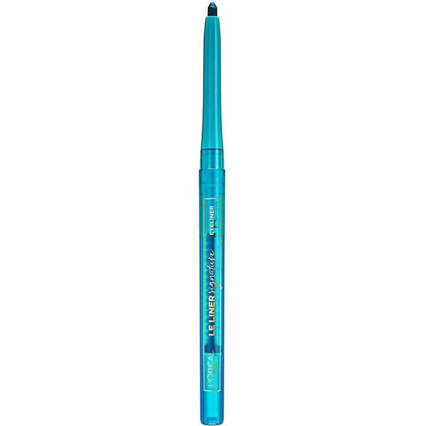 L'OREAL LE LINER SIGNATURE EYELINER TURQUOISE FAUX FUR 09 - Tre Pi Profumerie