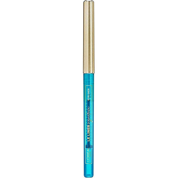 L'OREAL LE LINER SIGNATURE EYELINER TURQUOISE FAUX FUR 09 - Tre Pi Profumerie