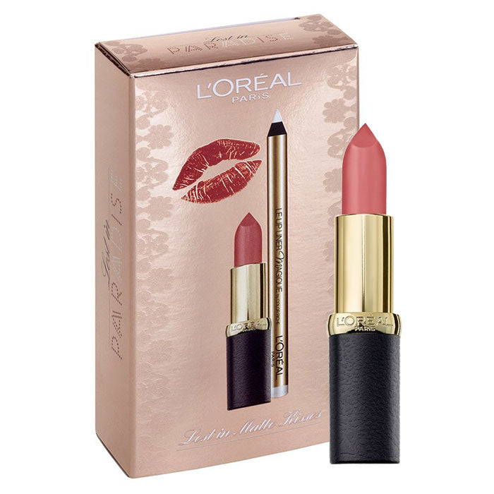L'OREAL LOST IN PARADISE MATITA TRASP + ROSSETTO COLOR RICHE 103 - Tre Pi Profumerie
