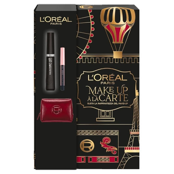 L'OREAL MAKE UP A LA CARTE COFANETTO MASCARA TELESCOPIC LIFT - Tre Pi Profumerie