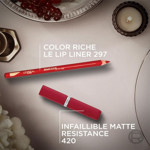 L'OREAL MAKE UP A LA CARTE COFANETTO ROSSETTO INFAILLIBLE 420 - Tre Pi Profumerie