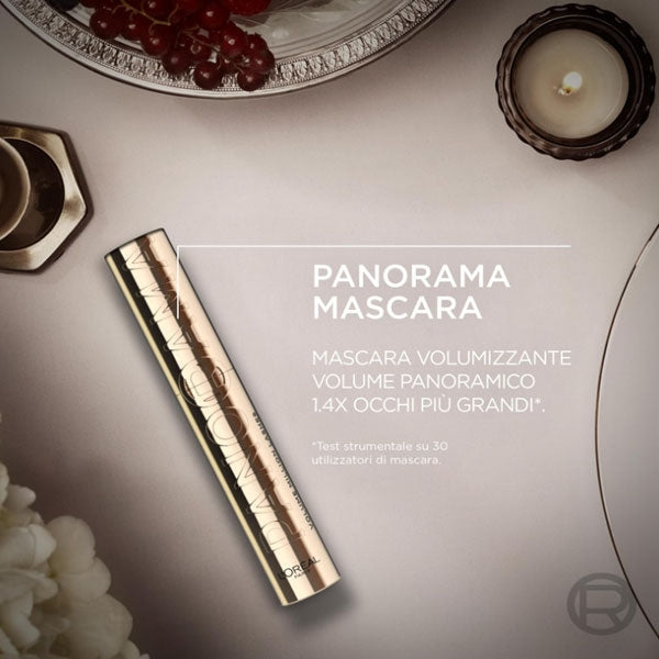 L'OREAL MAKE UP A LA CARTE MASCARA PANORAMA NERO - Tre Pi Profumerie