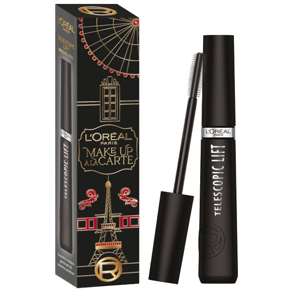 L'OREAL MAKE UP A LA CARTE MASCARA TELESCOPIC LIFT NERO - Tre Pi Profumerie