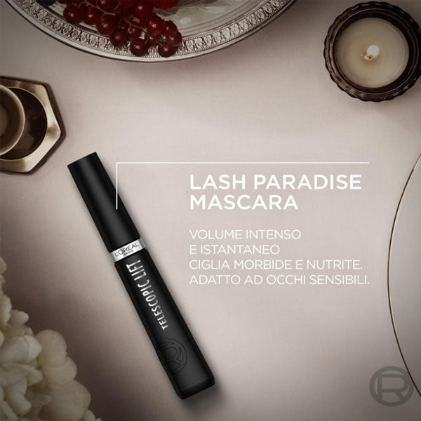 L'OREAL MAKE UP A LA CARTE MASCARA TELESCOPIC LIFT NERO - Tre Pi Profumerie