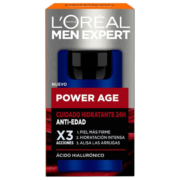 L'OREAL MEN EXPERT POWER AGE X3 CREMA RIVITALIZZANTE 50 ML - Tre Pi Profumerie