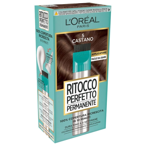L'OREAL PARIS RITOCCO PERFETTO PERMANENTE 5 CASTANO - Tre Pi Profumerie