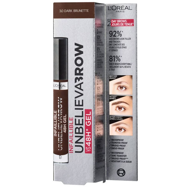 L'OREAL PARIS UNBELIEVABROW 03 DARK BRUNETTE - Tre Pi Profumerie