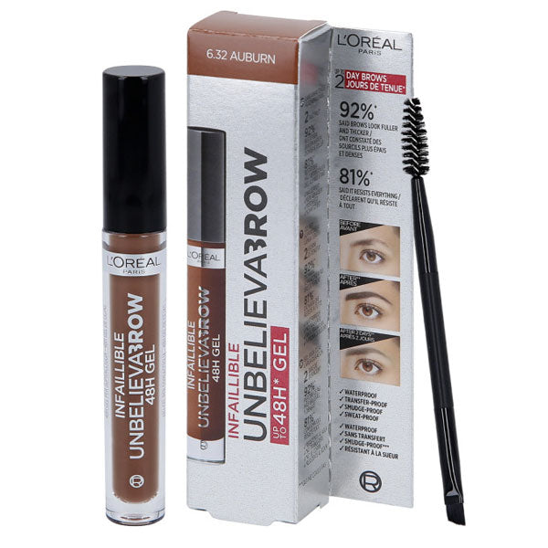 L'OREAL PARIS UNBELIEVABROW 6.32 AUBURN - Tre Pi Profumerie