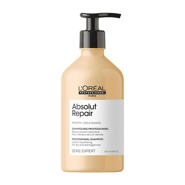 L'OREAL PROFESSIONNEL SERIE EXPERT SHAMPOO ABSOLUT REPAIR 500 ML - Tre Pi Profumerie