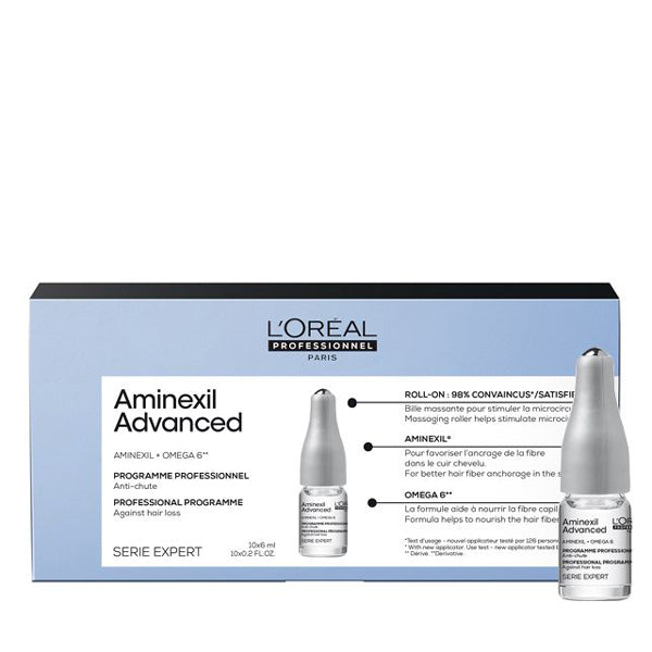 L'OREAL PROFESSIONNEL SERIES EXPERT AMINEXIL ADVANCED 10 X 6 ML - Tre Pi Profumerie