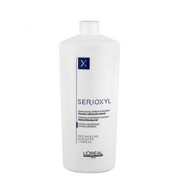 L'OREAL PROFESSIONNEL SERIOXYL SHAMPOO CAPELLI NATURALI 1000 ML - Tre Pi Profumerie
