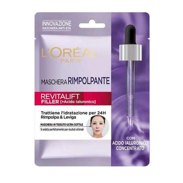 L'OREAL REVITALIFT FILLER MASCHERA RIMPOLPANTE 30 G - Tre Pi Profumerie