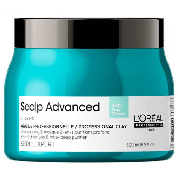 L'OREAL SERIES EXPERT SCALP MASCHERA CUTE GRASSA 500 ML - Tre Pi Profumerie