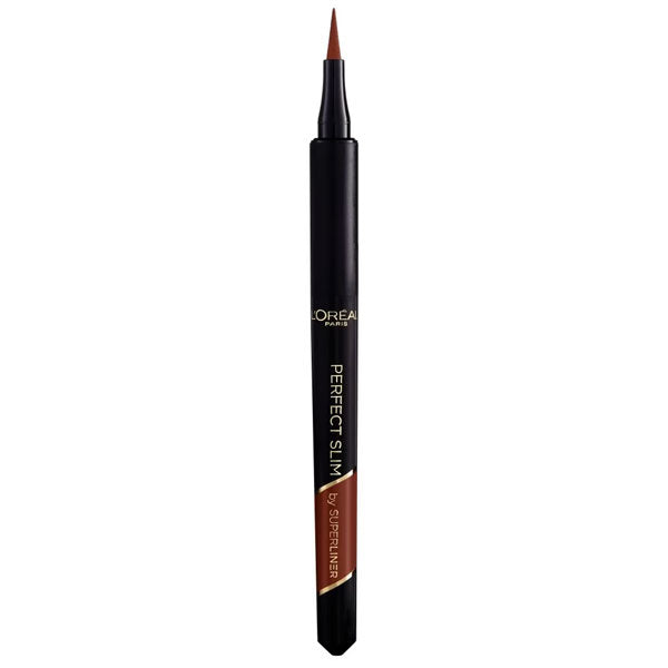 L'OREAL SUPERLINER PERFECT SLIM 24H WATERPROOF BROWN 03 - Tre Pi Profumerie