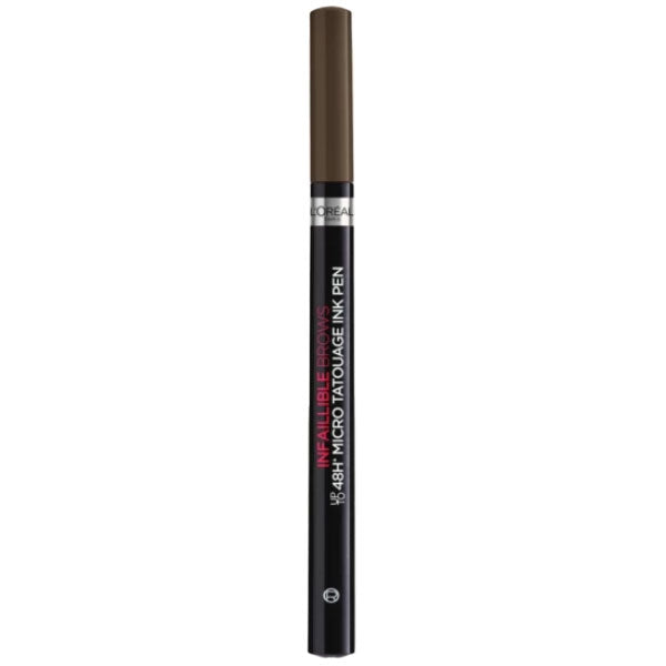 L'OREAL UNBELIEVA BROW MICRO TATOUAGE LINK PEN EBONY 1.0 - Tre Pi Profumerie