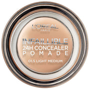 L'OREAL INFAILLIBLE 24HCONCEALER POMADE LIGHT MEDIUM 01.5 - Tre Pi Profumerie