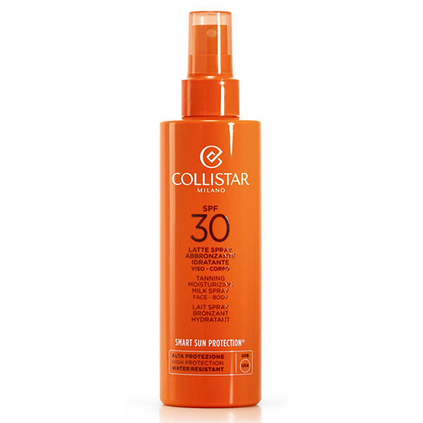 COLLISTAR LATTE SPRAY ABBRONZANTE IDRATANTE SPF 30 200 ML - Tre Pi Profumerie