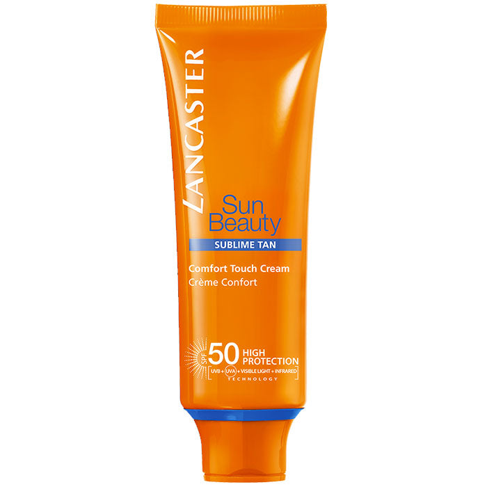 LANCASTER SUN BEAUTY SUBLIME TAN VELVET TOUCH CREAM SPF 50 50 ML - Tre Pi Profumerie