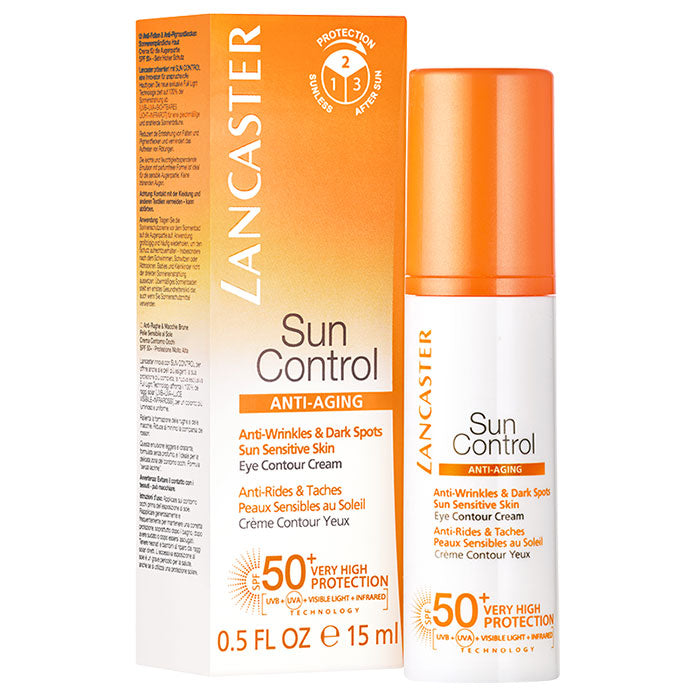 LANCASTER SUN CONTROL ANTI AGING ANTI WRINKLES SPF 50 15 ML - Tre Pi Profumerie