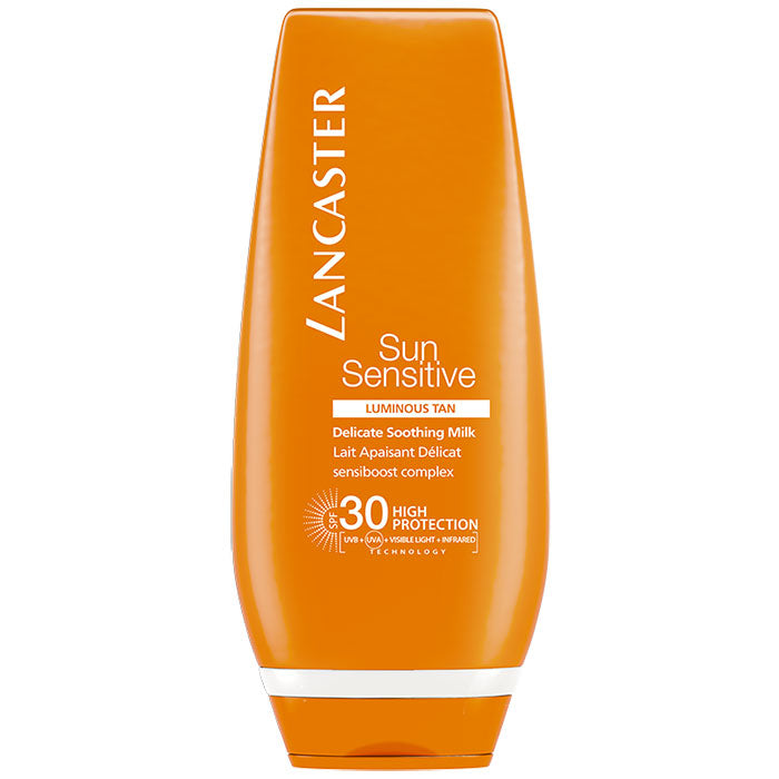 LANCASTER SUN SENSITIVEDELICATE SOFTENING MILK SPF 30 125 ML - Tre Pi Profumerie