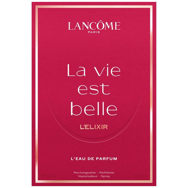 LANCOME LA VIE EST BELLE L'ELIXIR EDP 100 ML RICARICABILE - Tre Pi Profumerie