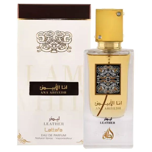 LATTAFA ANA ABIYEDH LEATHER EAU DE PARFUM 60 ML - Tre Pi Profumerie